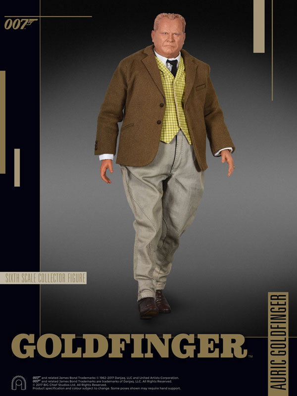 AmiAmi [Character & Hobby Shop] | 007 Goldfinger - 1/6 Scale Figure: Auric  Goldfinger(Released)