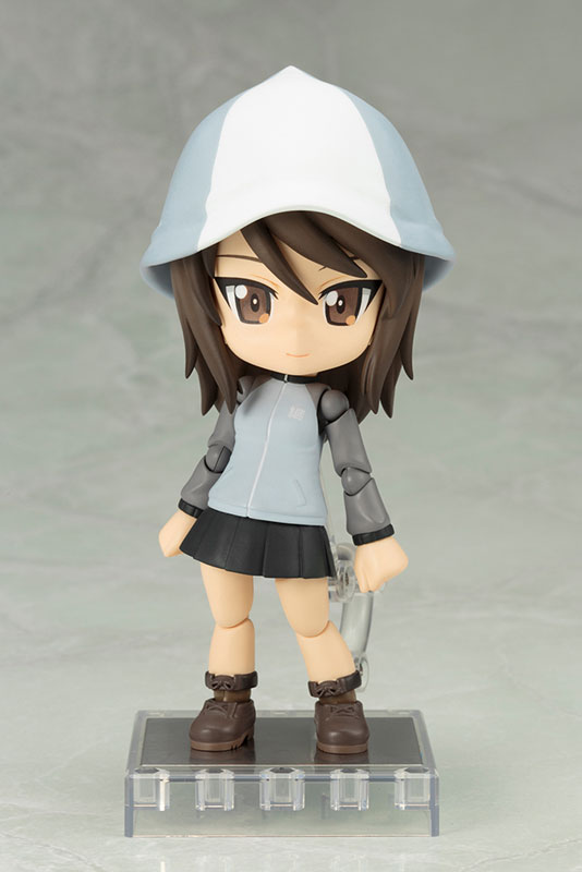 AmiAmi [Character & Hobby Shop] | Cu-poche - Girls und Panzer the Movie:  Mika Posable Figure(Released)