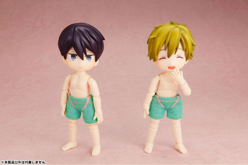 AmiAmi [Character & Hobby Shop] | Free! Eternal Summer - Kisekae Action!  Niitengo: Haruka Nanase Posable Figure(Released)