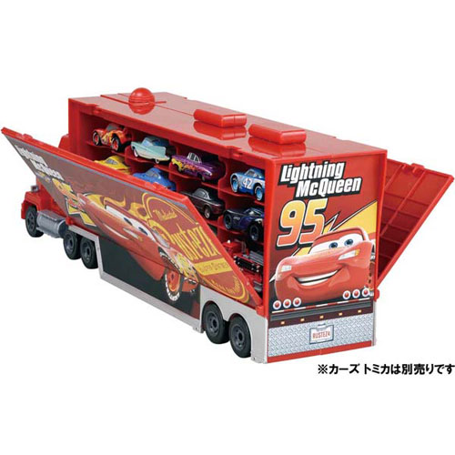 Cars Toys Lightning Mcqueen & Big Mack Transporter 