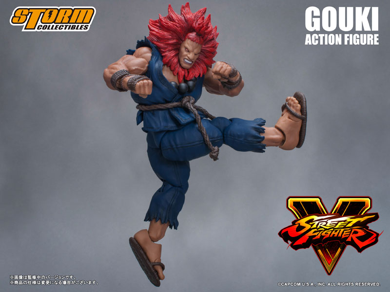 Storm Toys 1/12 Akuma Street Fighter Arcade Edition Gouki Action Figure  Gift NEW