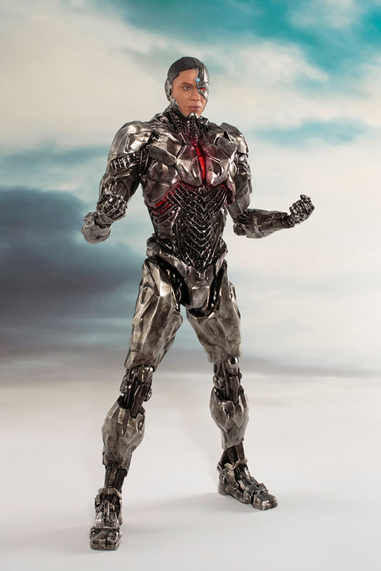 Cyborg Justice sale League Statue from ArtFX+ by Kotobukiya in Box Complete DC Comics