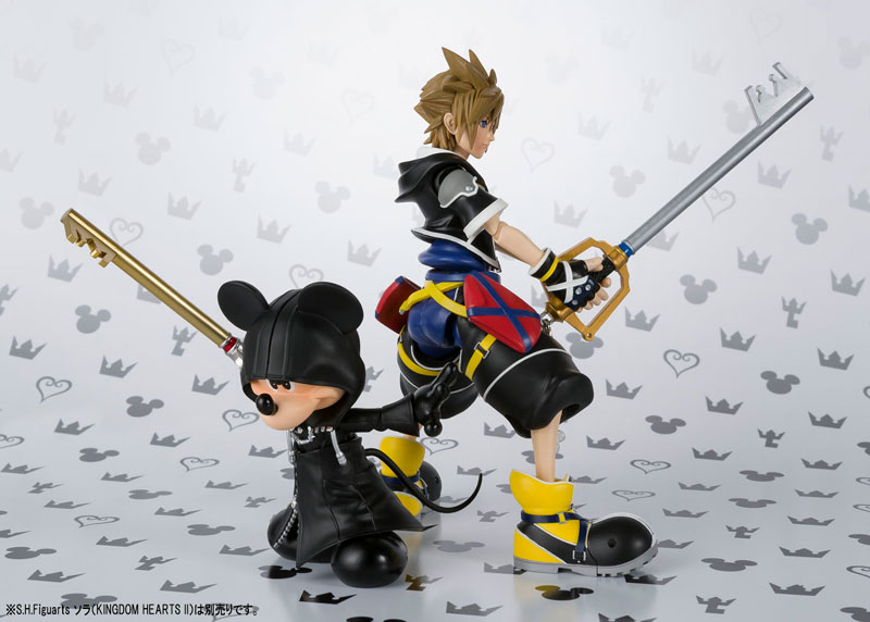 Bandai SH S.H. Figuarts Kingdom Hearts II 2 King Mickey Action Figure