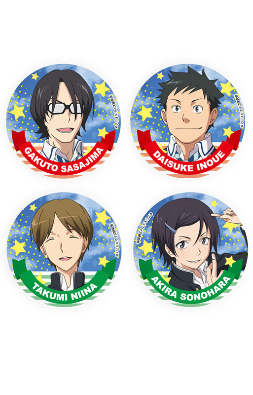 Nana Maru San Batsu Can Badge 100 Gakuto Sasajima (Anime Toy) - HobbySearch  Anime Goods Store