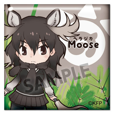 AmiAmi [Character & Hobby Shop]  Katsute Kami datta Kemono-tachi e Tin  Badge Hank B(Released)