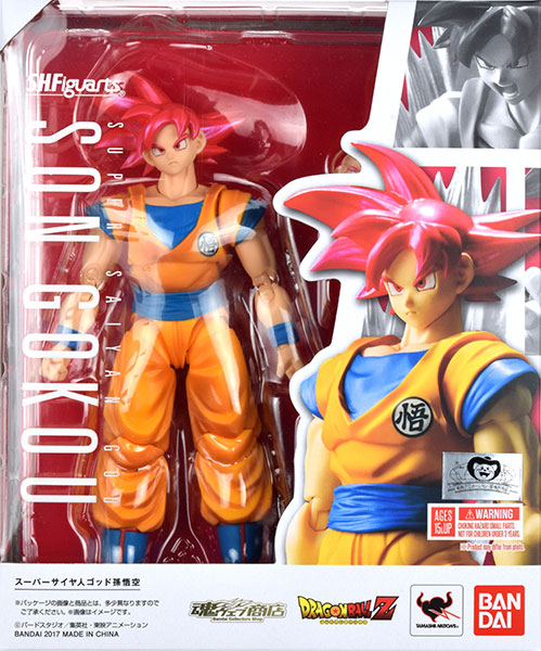 S.H. Figuarts Super Saiyan God Son good Goku