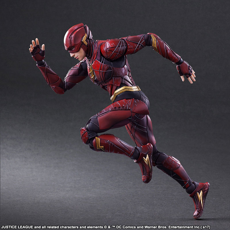 PLAY ARTS改 JUSTICE LEAGUE フラッシュ AmiAmi [Character & Hobby Shop] | Play Arts Kai - JUSTICE LEAGUE