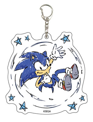 Sonic X: Acrylic Key Chain - Shadow