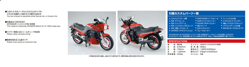 AmiAmi [Character & Hobby Shop] | 1/12 BIKE No.26 Kawasaki GPZ900R 