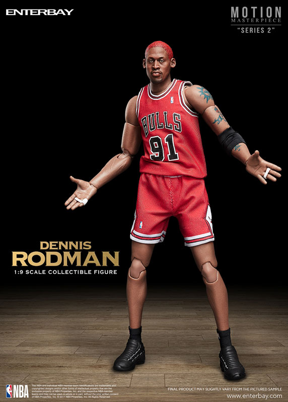 NBA デニス•ロッドマン フィギュア セット DENNIS RODMAN AmiAmi [Character & Hobby Shop] | 1/9 Motion Masterpiece