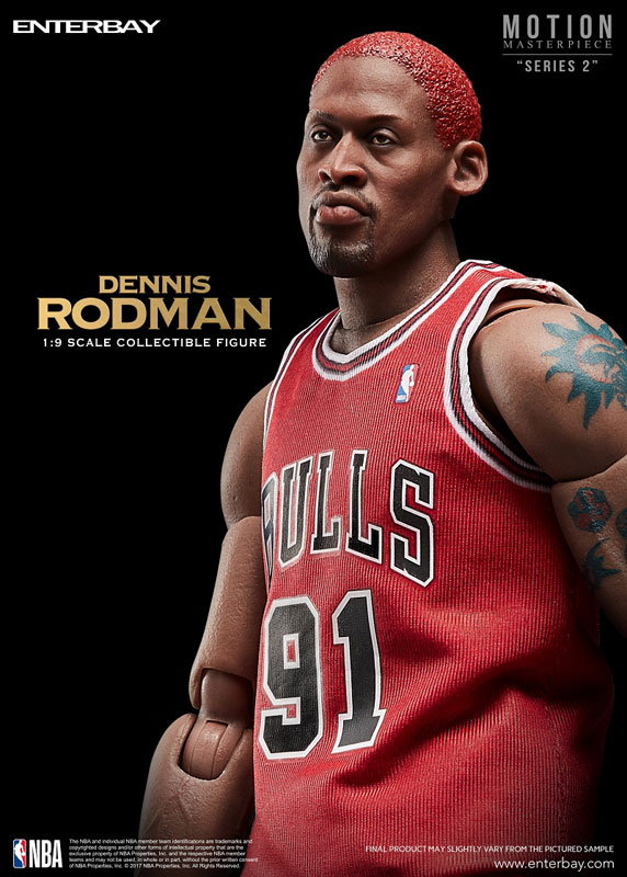 DENNIS RODMAN フィギュア Enterbay Dennis Rodman Real Masterpiece Action Figure