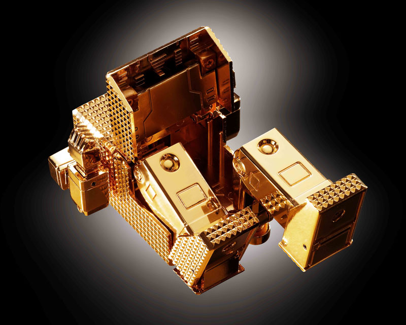 超合金魂　GOLD LIGHTAN 24K Soul of Chogokin GX-32G24 GOLD LIGHTAN 24K PLATING Ver