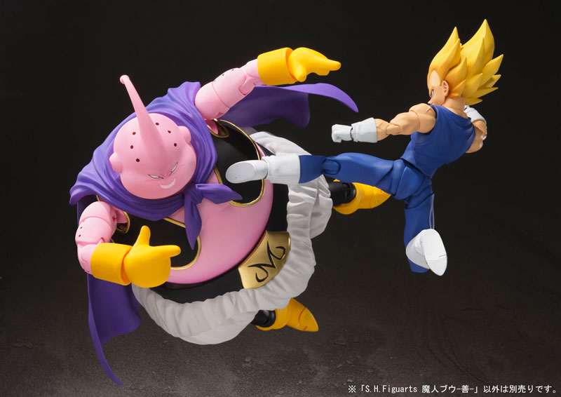 Majin Buu Anime Dragon Ball Z Action Figure PVC, estatueta dos