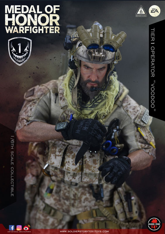 ミリタリー 1/6 Navy SEAL Tier One Operator Voodoo AmiAmi [Character & Hobby Shop] | 1/6 Action Figure - Medal of