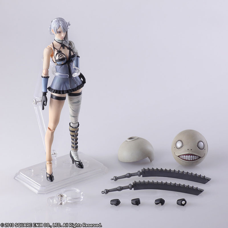 New Square Enix NieR RepliCant BRING ARTS NieR & Emil PVC figure From Japan