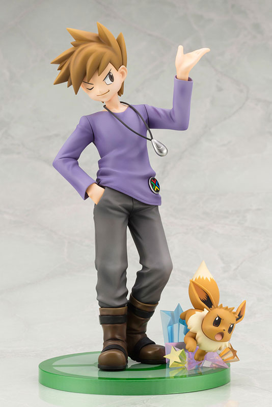 AmiAmi [Character & Hobby Shop]  ARTFX J - Pokemon Series: Blue with  Eevee 1/8 Complete Figure(Released)
