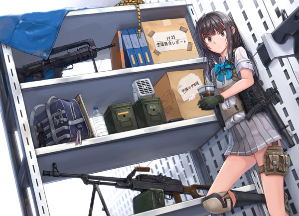 AmiAmi [Character & Hobby Shop] | LittleArmory [LD018] Gun Rack D