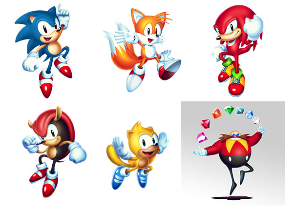 Sonic Mania Plus Character Mousepad – Sega Shop