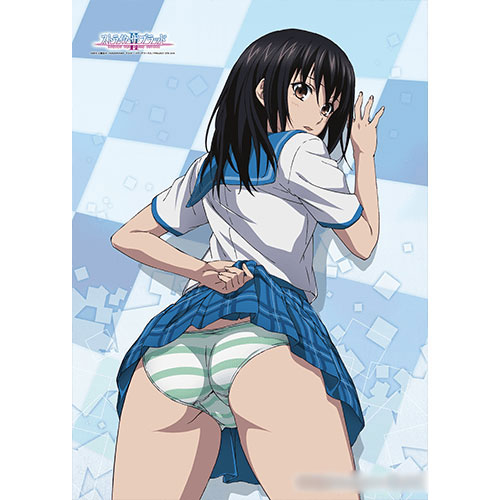 Amiami Character Hobby Shop Strike The Blood B2 Wall Scroll Yukina Himeragi Uniform Released