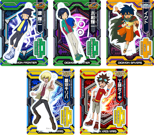 digimon season 3 cards Super Complete Selection Animation D-3 Top 10 Rookies (Level 3