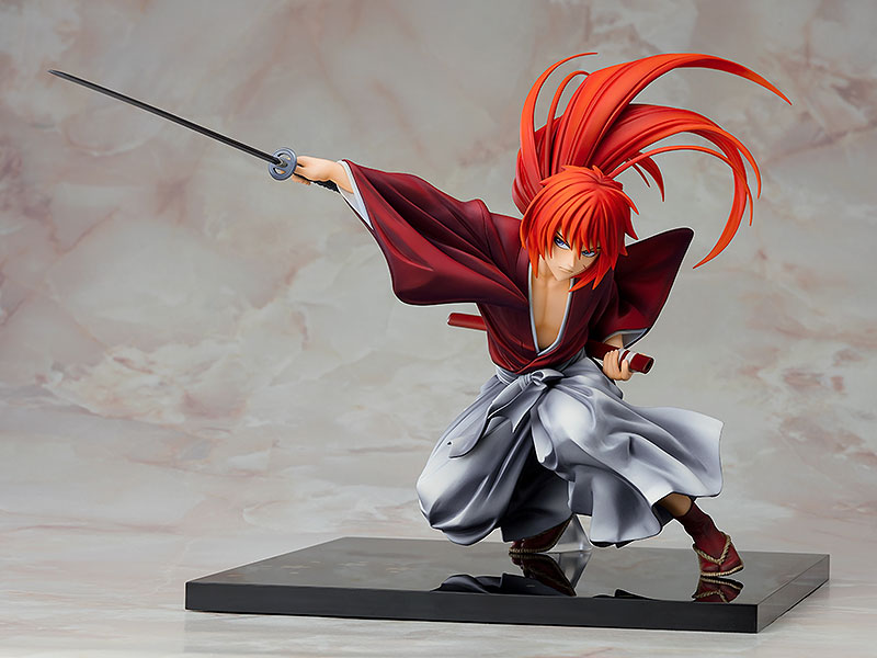 AmiAmi [Character & Hobby Shop]  Rurouni Kenshin -Meiji Swordsman Romantic  Story- Kenshin Himura 1/7 Complete Figure(Released)