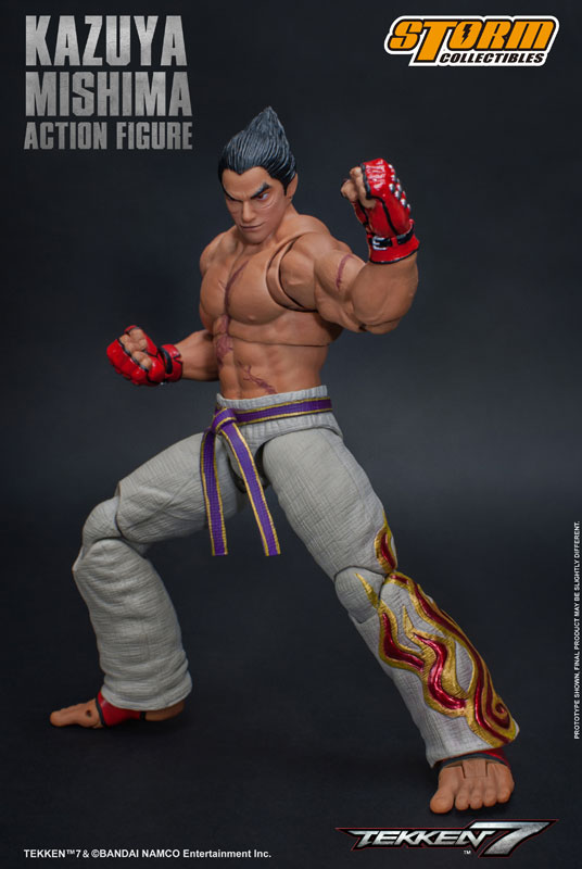  Game Dimensions - Tekken - Kazuya Mishima Action Figure : Video  Games