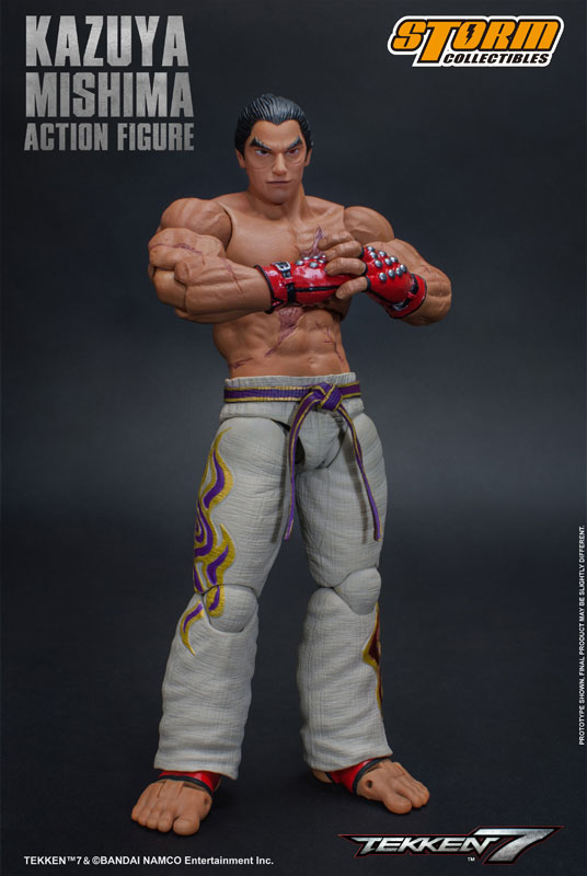 Custom repainted Bandai Namco GAMEDIMENSIONS Kazuya Mishima. This