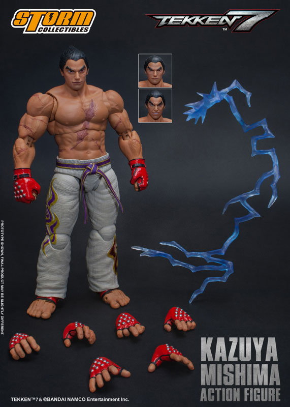  Game Dimensions - Tekken - Kazuya Mishima Action