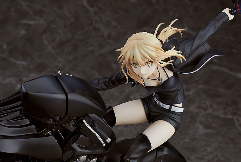 Fate Grand Order Saber Alter ＆ Cuirassier Noir Motorcycle 1/8 PVC figure IN BOX 