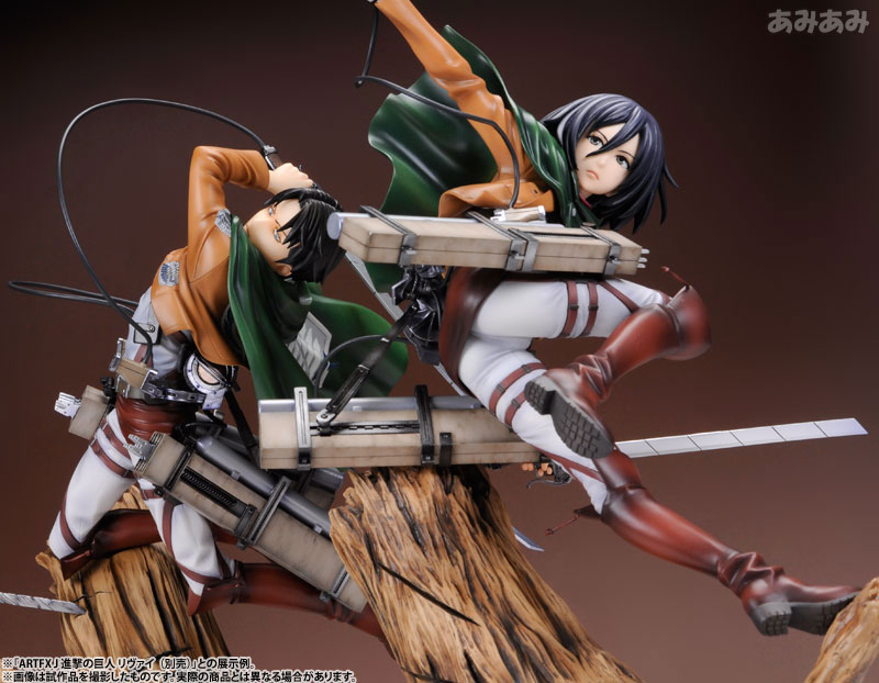 New Mikasa Figure by LC Studio #attackontitan #shingekinokyojin #aot #snk # shingeki #kyojin #titan #進撃の巨人 #anime #manga #mikasa…