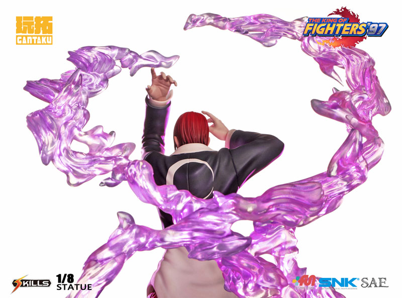 King of Fighters '97 - Iori Yagami Life-Size Statue - Spec Fiction