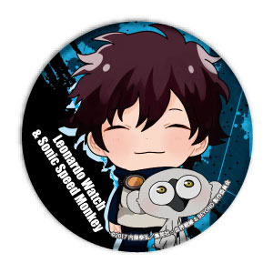 AmiAmi [Character & Hobby Shop]  Blood Blockade Battlefront & BEYOND Tin  Badge Set Leo & Zapp(Released)