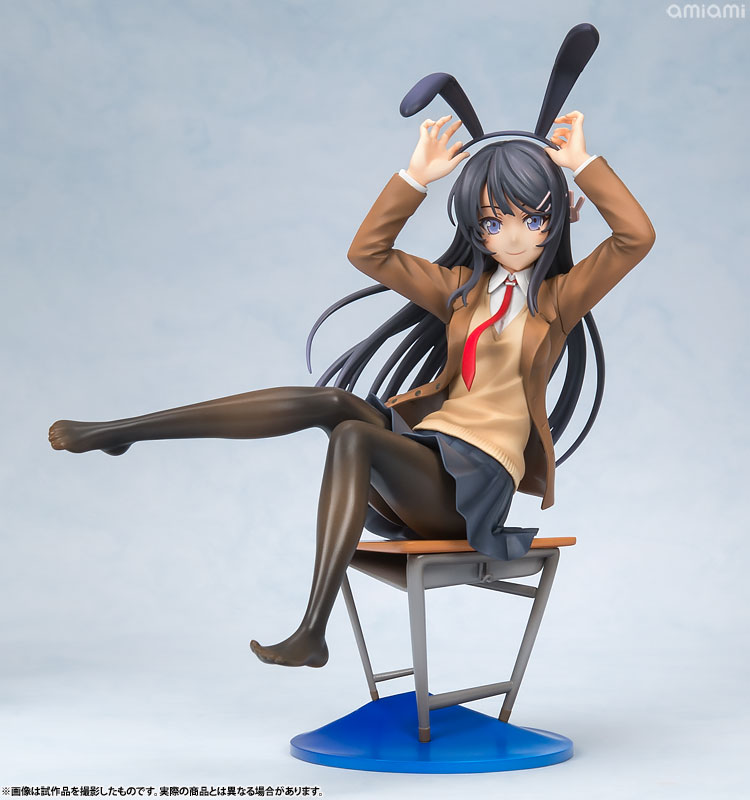 Seishun Buta Yarou Series Sakurajima Mai Bunny Sexy Anime Figures