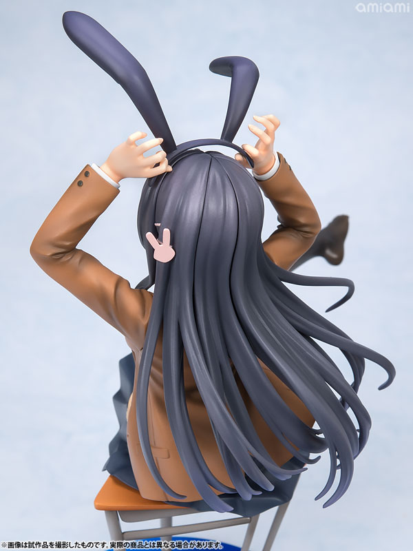 AmiAmi [Character & Hobby Shop]  Seishun Buta Yarou wa Bunny Girl Senpai  no Yume wo Minai Mai Sakurajima 1/8 Complete Figure(Released)