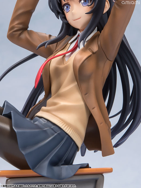 AmiAmi [Character & Hobby Shop]  Seishun Buta Yarou wa Bunny Girl Senpai  no Yume wo Minai Mai Sakurajima 1/8 Complete Figure(Released)