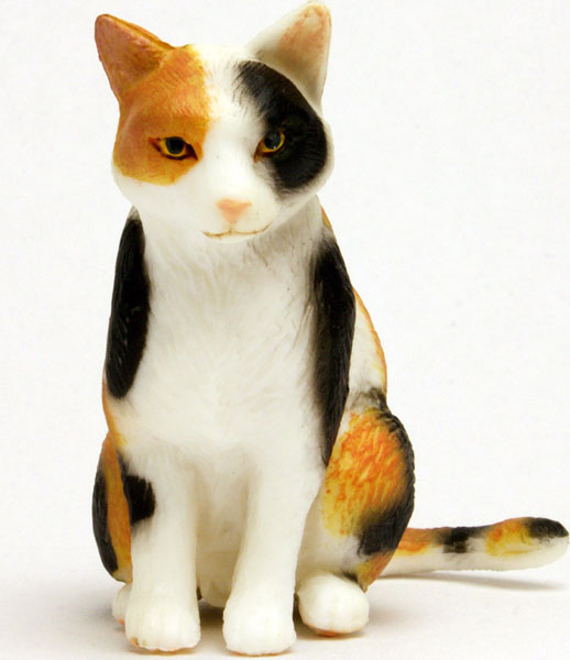 AmiAmi [Character & Hobby Shop] | 1/12 Japanese Cat Calico Cat