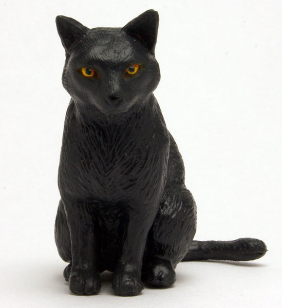 AmiAmi [Character & Hobby Shop] | 1/12 Japanese Cat Black Cat