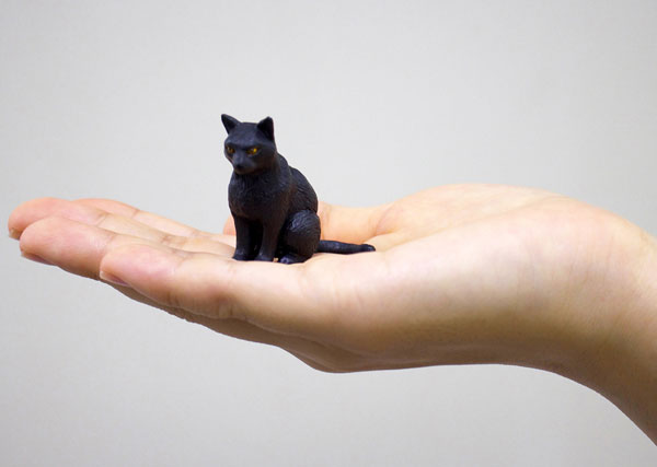 AmiAmi [Character & Hobby Shop] | 1/12 Japanese Cat Black Cat