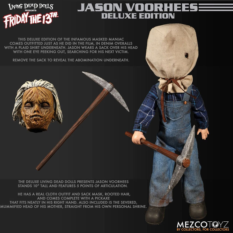 McFarlane Toys Friday The 13th Jason 10 X Voorhees Action Figure:JP