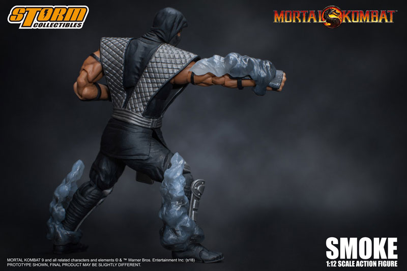 S06-s026 美品 STORM COLLECTIBLES 1/12 モータルコンバット スモーク アクションフィギュア S06-s026 美品 STORM COLLECTIBLES 1/12 モータルコンバット