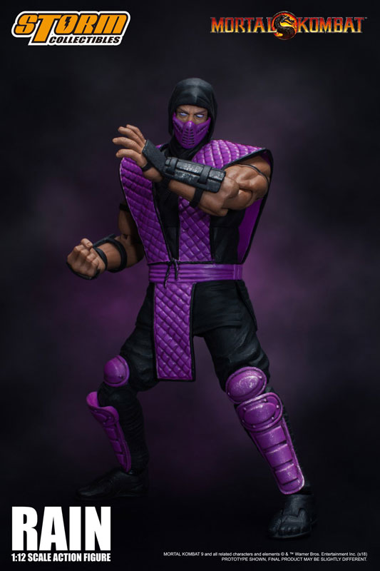 ストームコレクティブルズモータルコンバット Rain フィギュア AmiAmi [Character & Hobby Shop] | Mortal Kombat 1/12 Action Figure