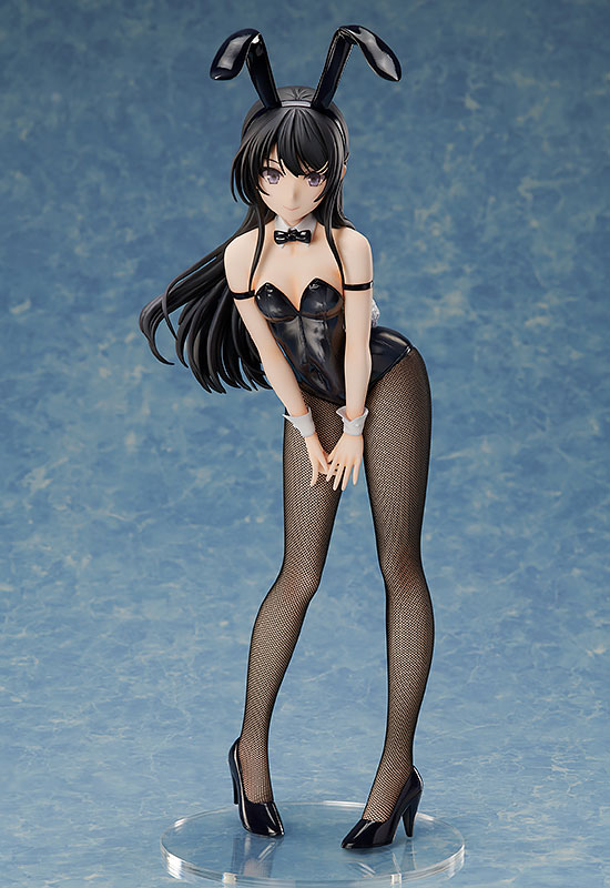 Seishun Buta Yarou wa Bunny Girl Senpai no Yume o Minai Deka Acrylic Stand:  Sakurajima Mai Bunny ver. - My Anime Shelf