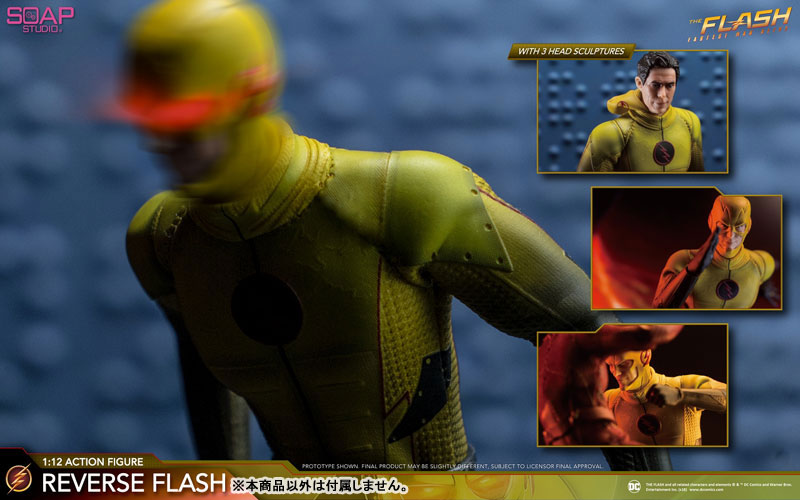 AmiAmi [Character & Hobby Shop] | FLASH/ Reverse-Flash 1/12 Action