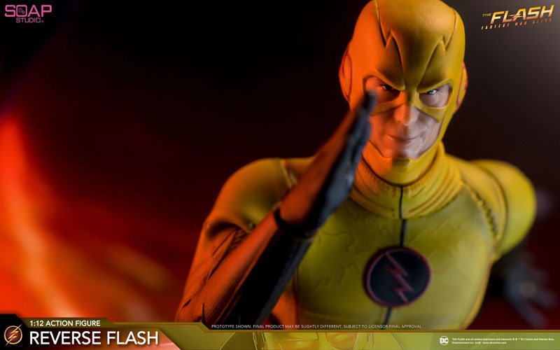 soap studio リバースフラッシュ　中古美品 DC Comics Reverse Flash Figure by Soap Studio | Sideshow Collectibles