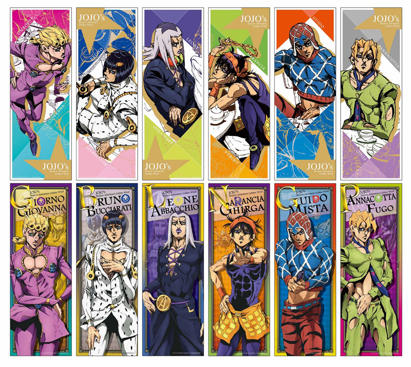 Jojo’s Bizarre Adventure’s Chara Heroes Golden Wind Box + selling Set