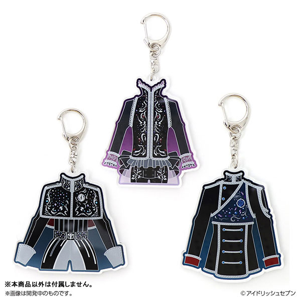 Ryunosuke metal badge Key Holder Idolish Seven x Synchronica