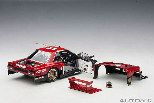 AmiAmi [Character & Hobby Shop] | 1/18 Nissan Skyline RS Turbo Super  Silhouette 1982 #11 (Masahiro Hasemi)(Released)