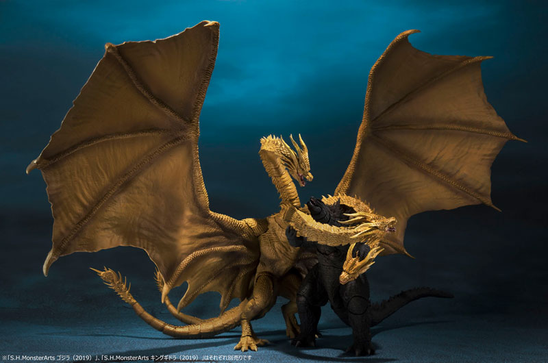 AmiAmi [Character & Hobby Shop] | S.H.MonsterArts King Ghidora