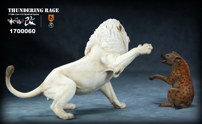 アート・デザイン・音楽 THE HYENA & OTHER MEN AmiAmi [Character & Hobby Shop] | 1/12 Lion VS Hyena Statue