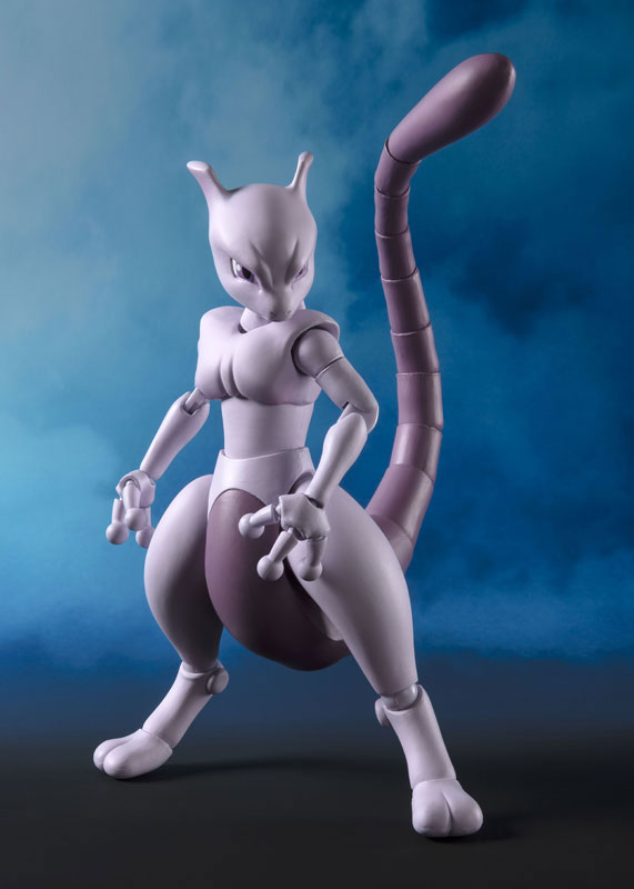 AmiAmi [Character & Hobby Shop] | S.H.Figuarts Mewtwo -Arts Remix